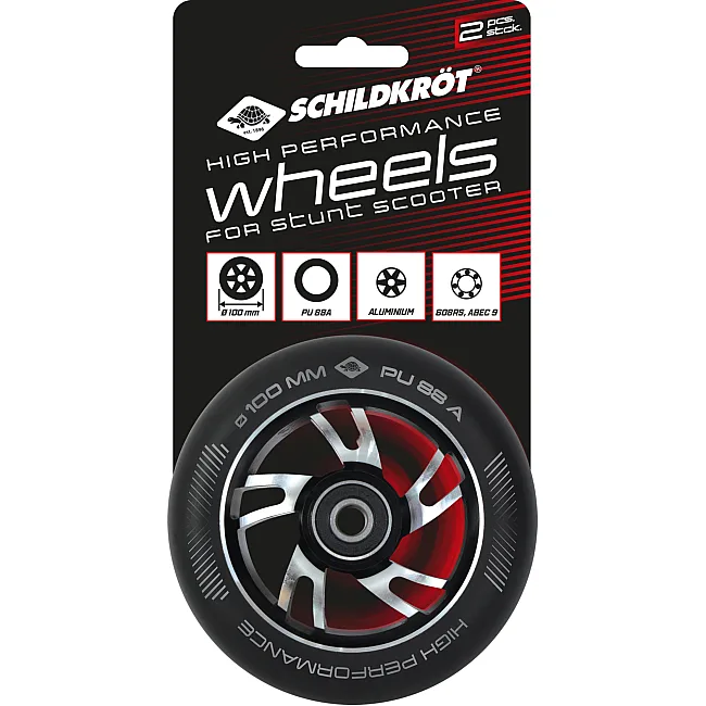 Колеса для трюкового самоката SCHILDKRÖT Hi Performance Wheels PU 100 мм