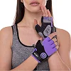 Женские перчатки для фитнеса
 ZELART

 SB-161727 (Черный-зеленый)