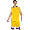 Баскетбольная форма майка и шорты LIDONG L050 3XS-6XL (Фиолетовый-черный)
