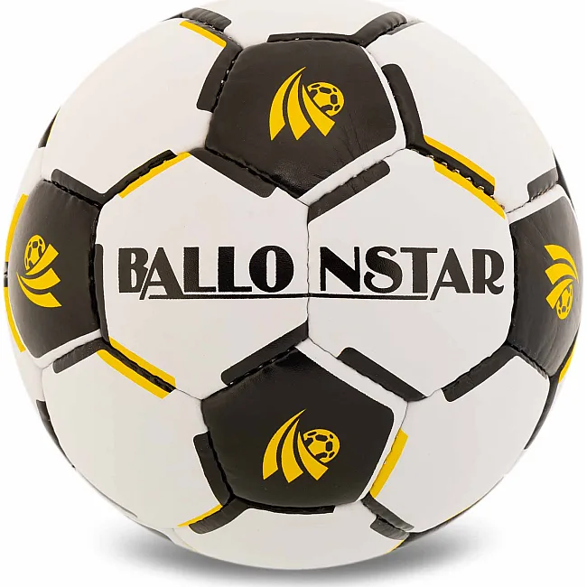 Футбольный мяч
 BALLONSTAR FB-5203 №5 PU (Белый-черный)