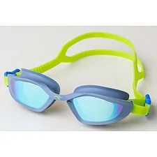 Очки для плавания Aqua Speed RAVEN MIRROR 61423 фиолетовый, салатовый OFSM