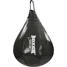Боксерська груша краплеподібна набивна BOXER 1014-02 35x24см (Чорний)