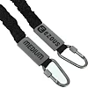 Трубчатый эспандер
 с карабином в защитном рукаве RESISTANCE TUBE WITH COVER EZOUS K-05-M нагрузка средняя