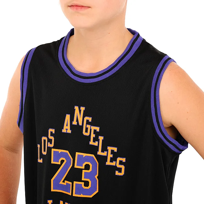 Детская баскетбольная форма
 NBA клуб L
 Angeles Lakers 23 BA-6596 (Темно-синий)