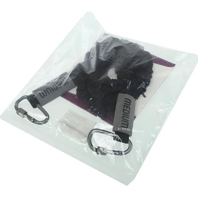 Трубчатый эспандер
 с карабином в защитном рукаве RESISTANCE TUBE WITH COVER EZOUS K-05-M нагрузка средняя