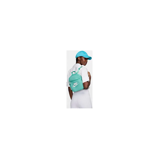 Рюкзак спортивный Nike W NSW FUTURA 365 MINI BKPK 6L бирюзовый Жен 25x20x10 см