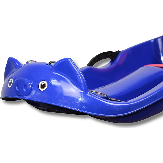 Санки пластиковые с тормозами Prime Sport Snow Rider синие