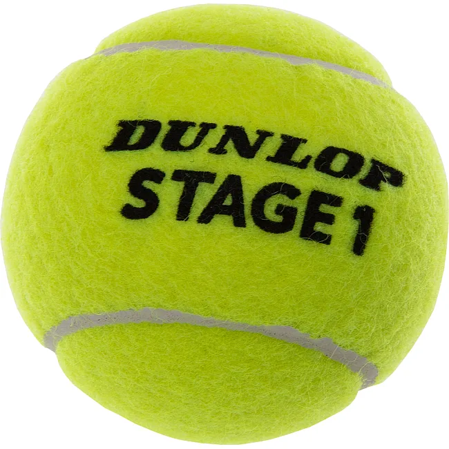 М'ячі для великого тенісу DUNLOP STAGE 1 GREEN DL601338 3шт