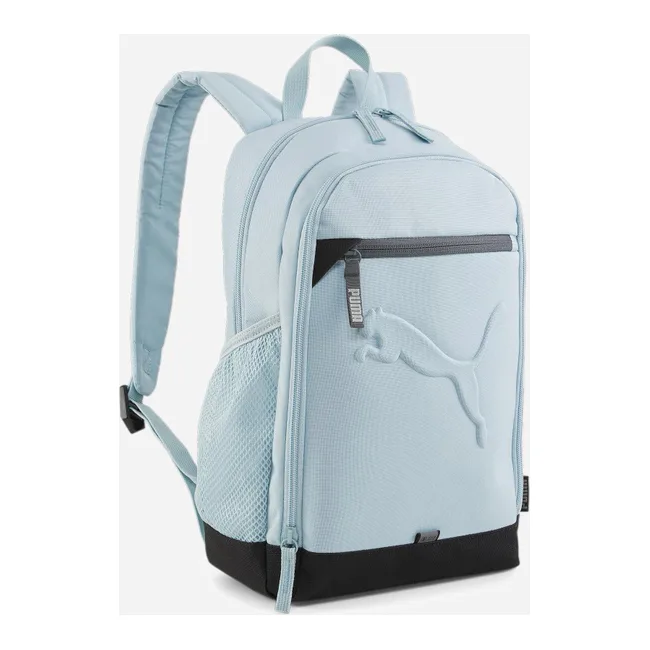 Рюкзак PUMA Buzz Backpack Bag 10L черный, бирюзовый 24x11x36 см