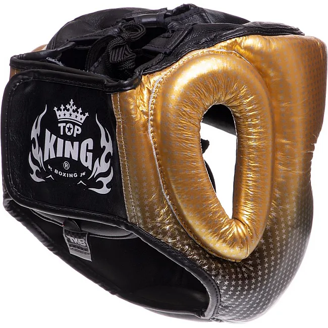 Тренировочный шлем для бокса кожа
 TOP KING Super Star TKHGSS-01 (Красный)