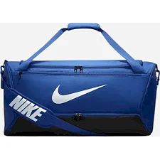 Сумка Nike NK BRSLA M DUFF – 9.5 60L синий, черный 64 х 30 х 30 см