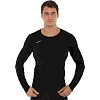 Термофутболка з довгим рукавом для активного спорту чоловіча JOMA BRAMA CLASSIC 103749-100 (Чорний)