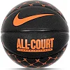 М'яч баскетбольний Nike EVERYDAY ALL COURT 8P GRAPHIC DEFLATED ANTHRACITE/TOTAL ORANGE/BLACK size 7