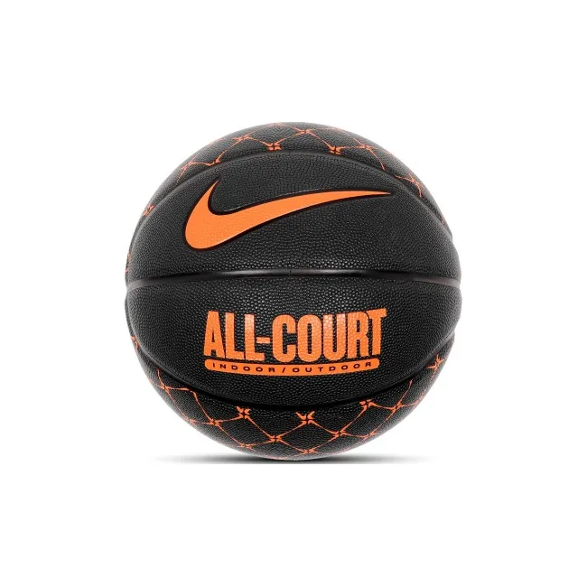 Мяч баскетбольный Nike EVERYDAY ALL COURT 8P GRAPHIC DEFLATED ANTHRACITE/TOTAL ORANGE/BLACK size 7