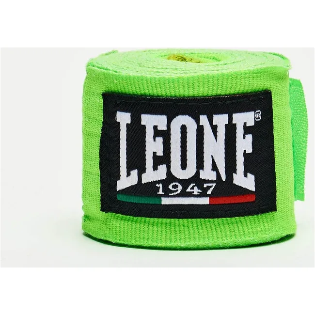 Бинты для бокса Leone AB705 Green 3.5m