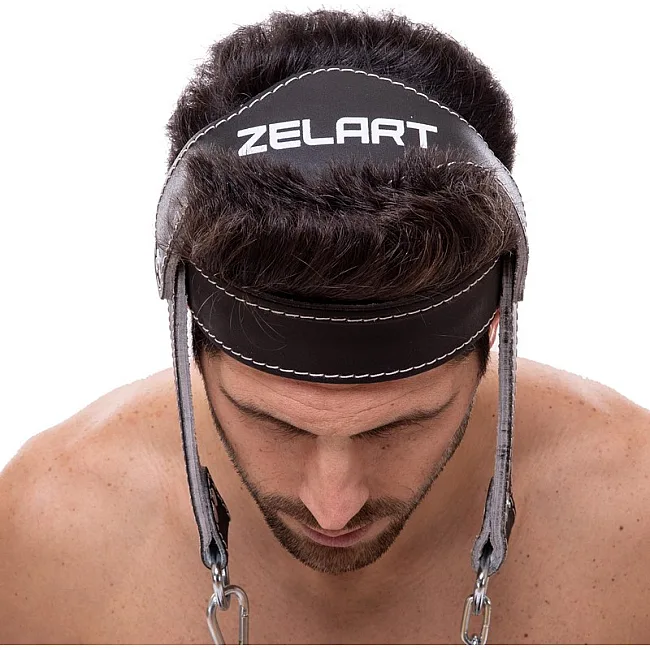 Упряжь тренажер для тренировки мышц шеи ZELART
 SB-165185