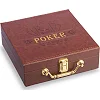Набор для покера в кейсе из экокожи Poker game set SP-SPORT
 PK100L 100 фишек