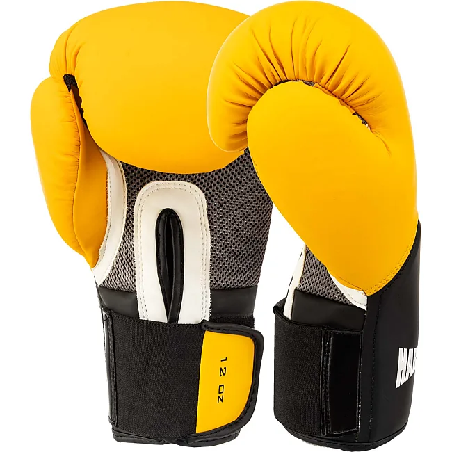 Рукавички для боксу PU HARD TOUCH BO-5242 10-12унцій (Блакитний)