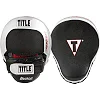 Лапы боксерские TITLE Boxing Aerovent Anarchy Punch Mitts Black/Silver