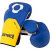 Рукавички для боксу PU HARD TOUCH BO-5242 10-12унцій (Блакитний)