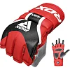 Перчатки ММА RDX AURA PLUS T-17 Red/Black (капа в комплекте)
