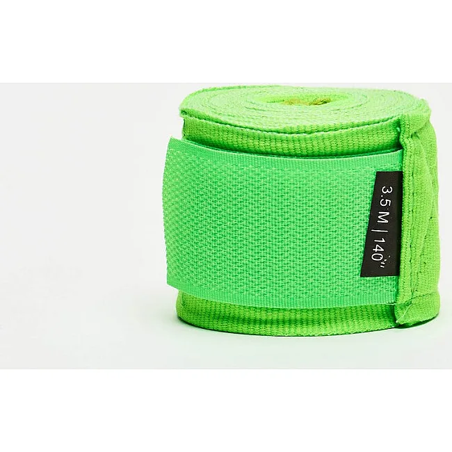 Бинты для бокса Leone AB705 Green 3.5m