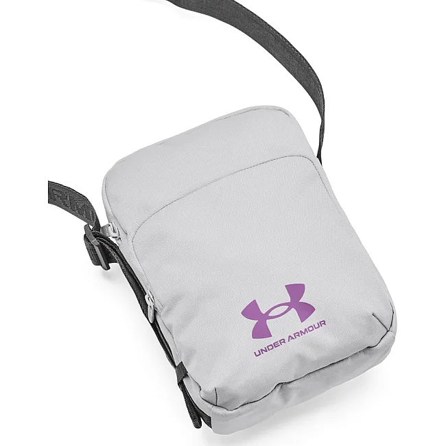 Сумка пояса UNDER ARMOUR Loudon Lite Crossbody 4L серый 19х23х15 см
