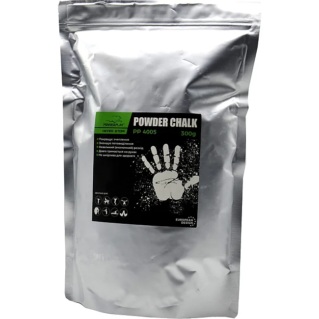 Магнезия спортивная сухая PowerPlay PP_4005 Powder Chalk 500 г.
