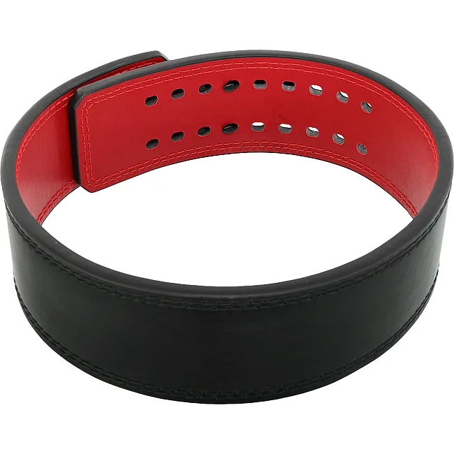 Пояс для пауэрлифтинга с карабином кожаный Mdbuddy TA-3231 Weightlifting Belt ширина 10см