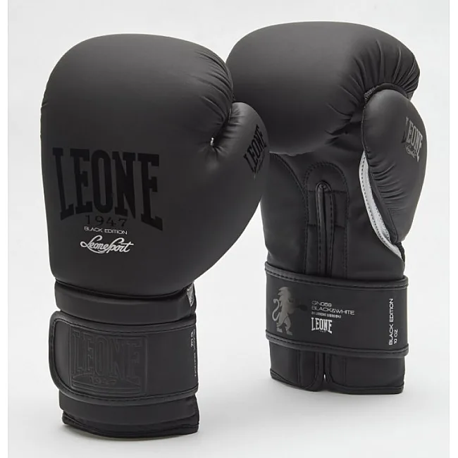 Боксерські рукавиці Leone Mono Black