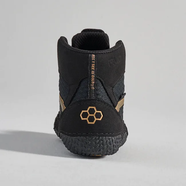 Детские борцовки RUDIS Alpha 2.0 Jordan Burroughs Edition Youth AlllSeeIsGold