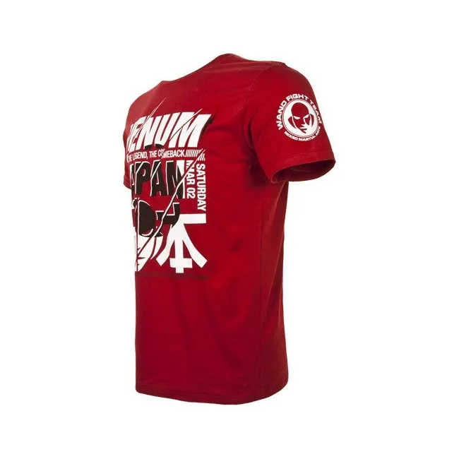 Футболка VENUM Wands Return Japan UFC - Red
