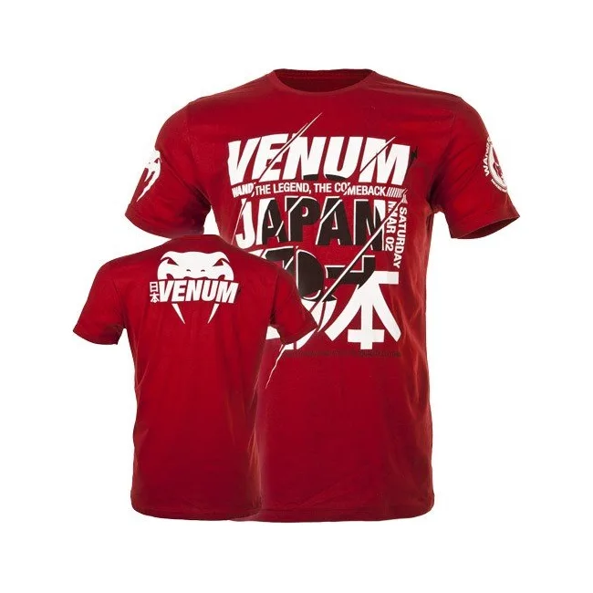 Футболка VENUM Wands Return Japan UFC - Red