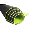 Коврик для йоги U-POWEX TPE Green/Black (183х61х0.6)