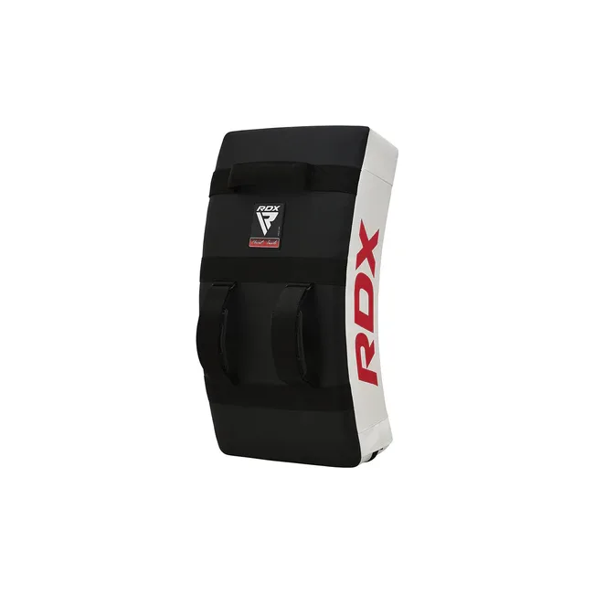 Макивара RDX T1 Curved Kick Shield with Nylon Handles WhiteBlack
