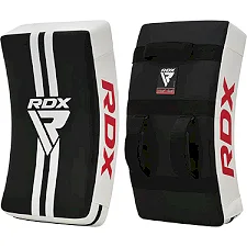 Маківара RDX T1 Curved Kick Shield with Nylon Handles WhiteBlack