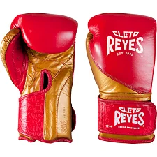 Перчатки для бокса CLETO REYES High Precision Leather Red Gold
