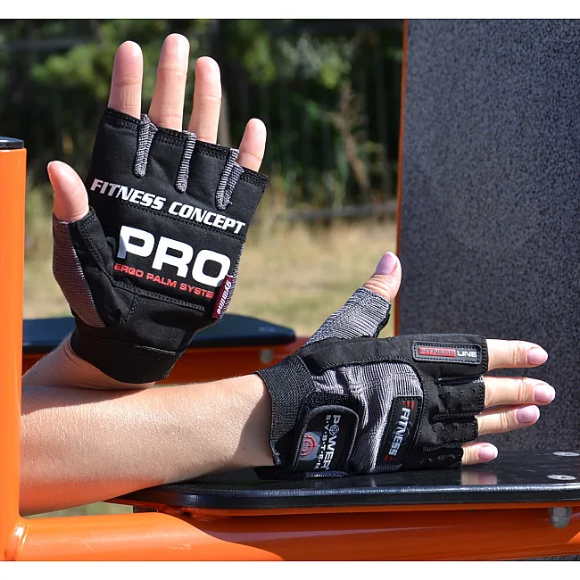 Перчатки для фитнеса POWER SYSTEM PS-2300 Fitness Grey/Black