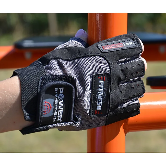 Перчатки для фитнеса POWER SYSTEM PS-2300 Fitness Grey/Black