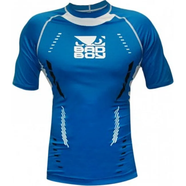 Рашгард із коротким рукавом BAD BOY Sphere Blue/White L