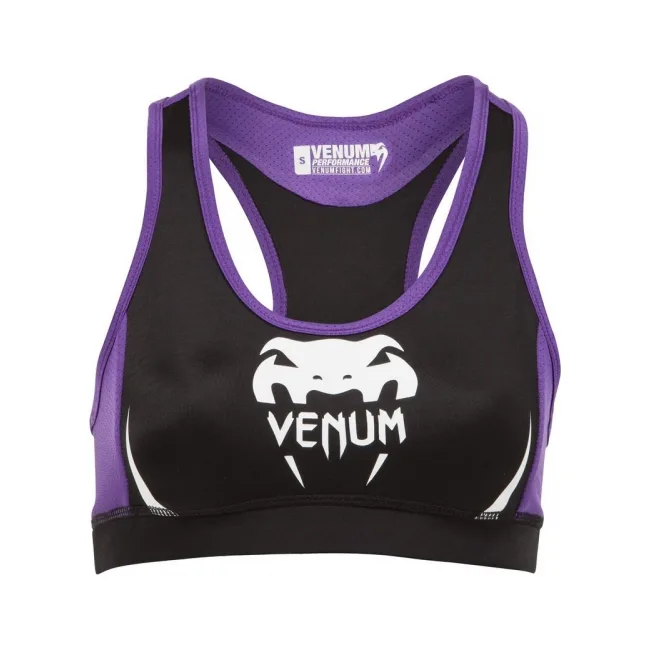 Спортивный топ Venum Body Fit Top Black Purple