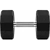 Гантель профессиональная с полиуретановым покрытием HAMMER STRENGHT TA-9215-32_5 (Черный)