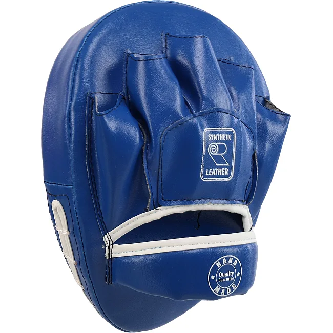 Лапа боксерская изогнутая тренировочная BOXER NEW 2011-N (Красный)