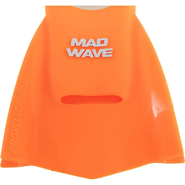 Короткие ласты для тренировок MADWAVE Propellor max M074305 (Оранжевый)