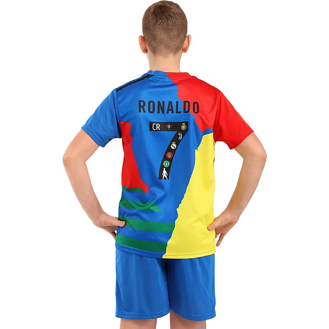 Дитяча футбольна форма RONALDO 7 SP-SPORT CO-7365 (Синій)