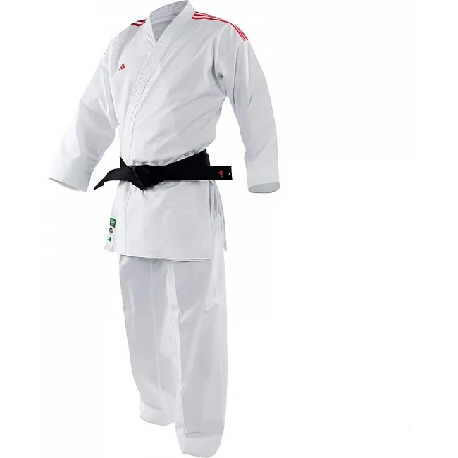 Комплект кімоно Adidas Fighter Slim Fit (2 куртки та 1 штани) (білий) K220DNAKIT