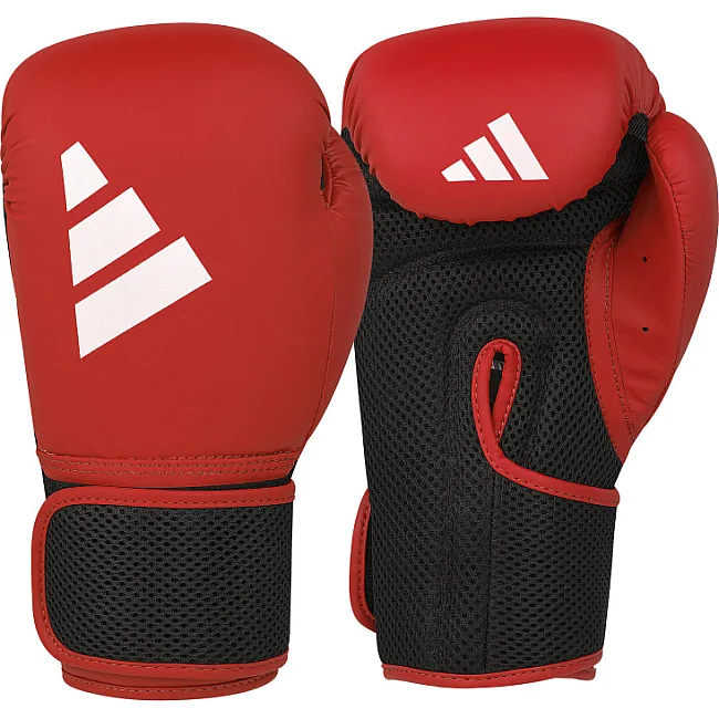 Рукавички для боксу Adidas Power 25 | червоний/білий | PWR25TG