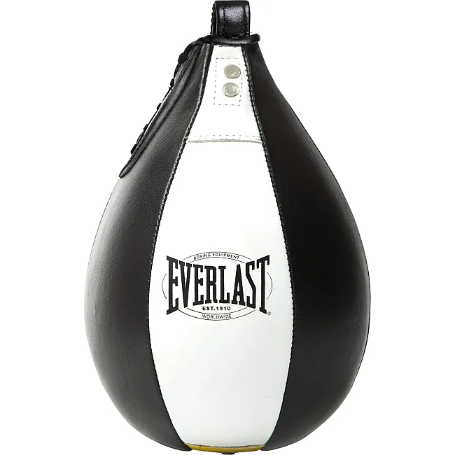 Боксерская груша Everlast 1910 SPEED BAG черный, белый 22,5 x 15 см