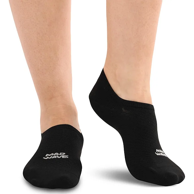 Носки следы спортивные унисекс короткие MADWAVE AntiOdor Gym M135004 (Черный)