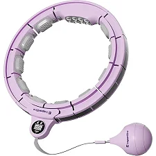 Хула-хуп с магнитами и утяжетелями inSPORTline Weight Hoop Pro 69-105 см